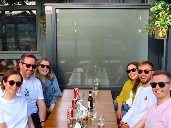 Good food. Great company. Happy hearts. 🥰 Nothing makes us smile more than seeing our guests en